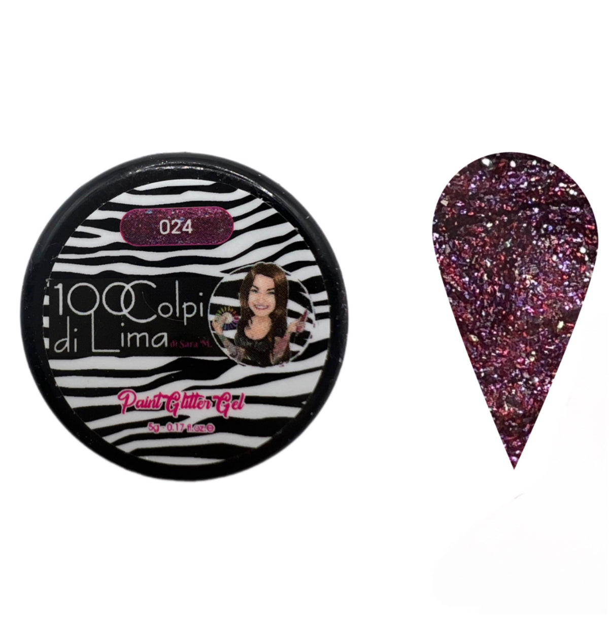 Paint Glitter Gel 024