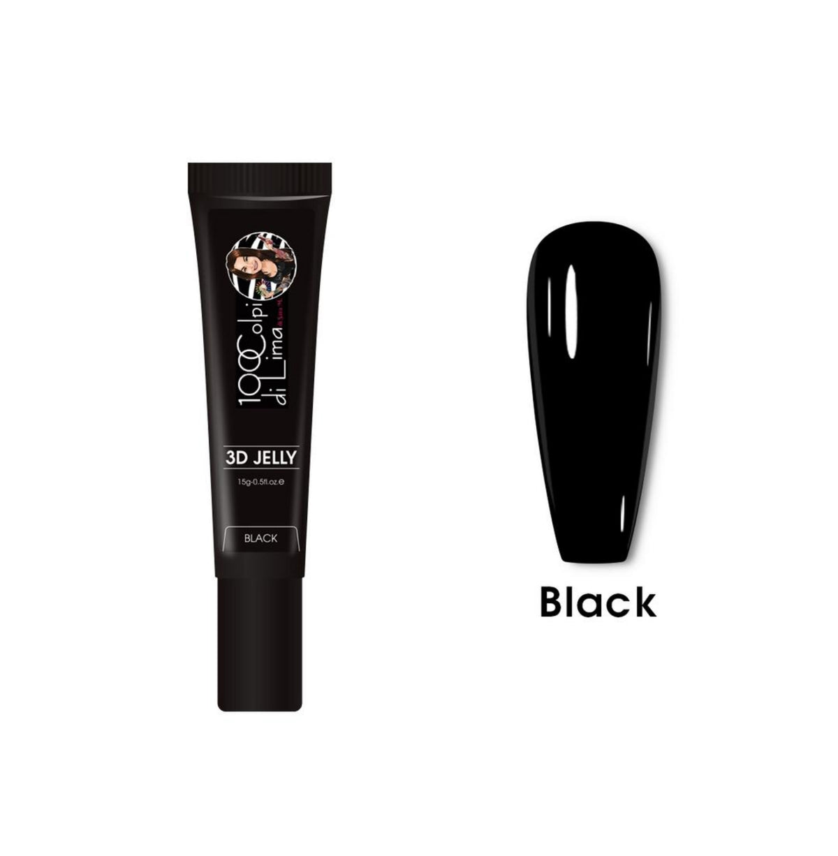 3D Jelly Black