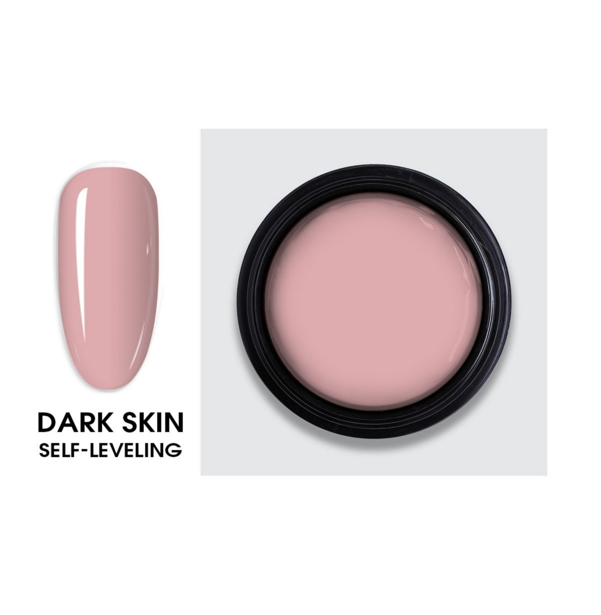 Builder Gel Dark Skin (self-leveling)