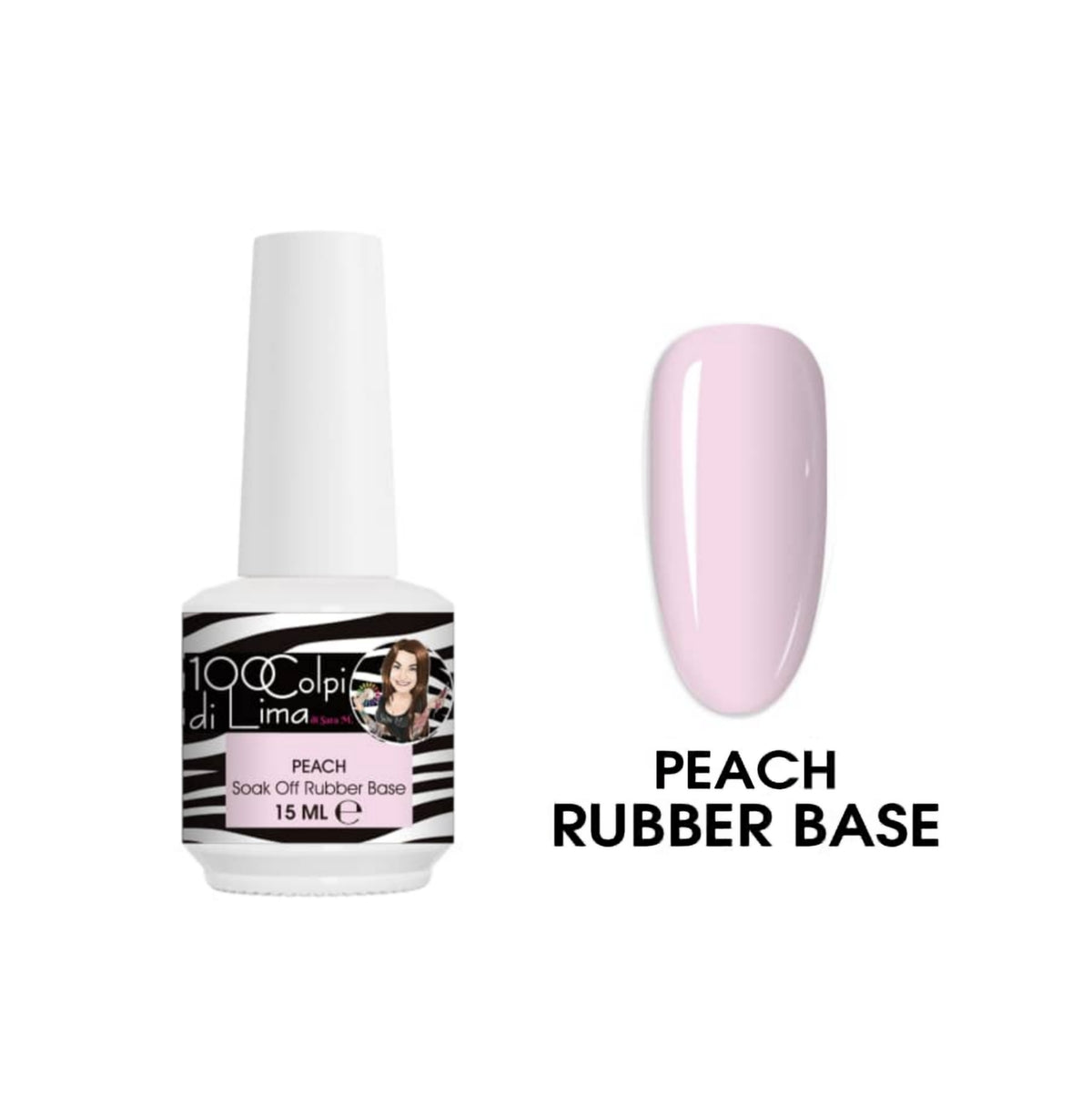 Soak OFF Rubber Base Peach