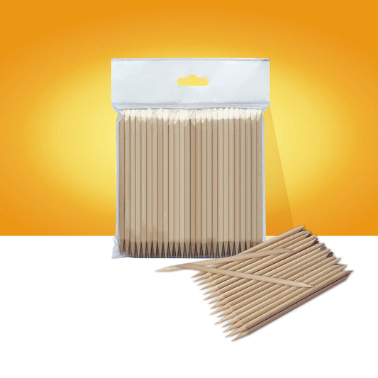 Staleks Pro 110 mm Bastoncini Legno Arancio - 100 pz
