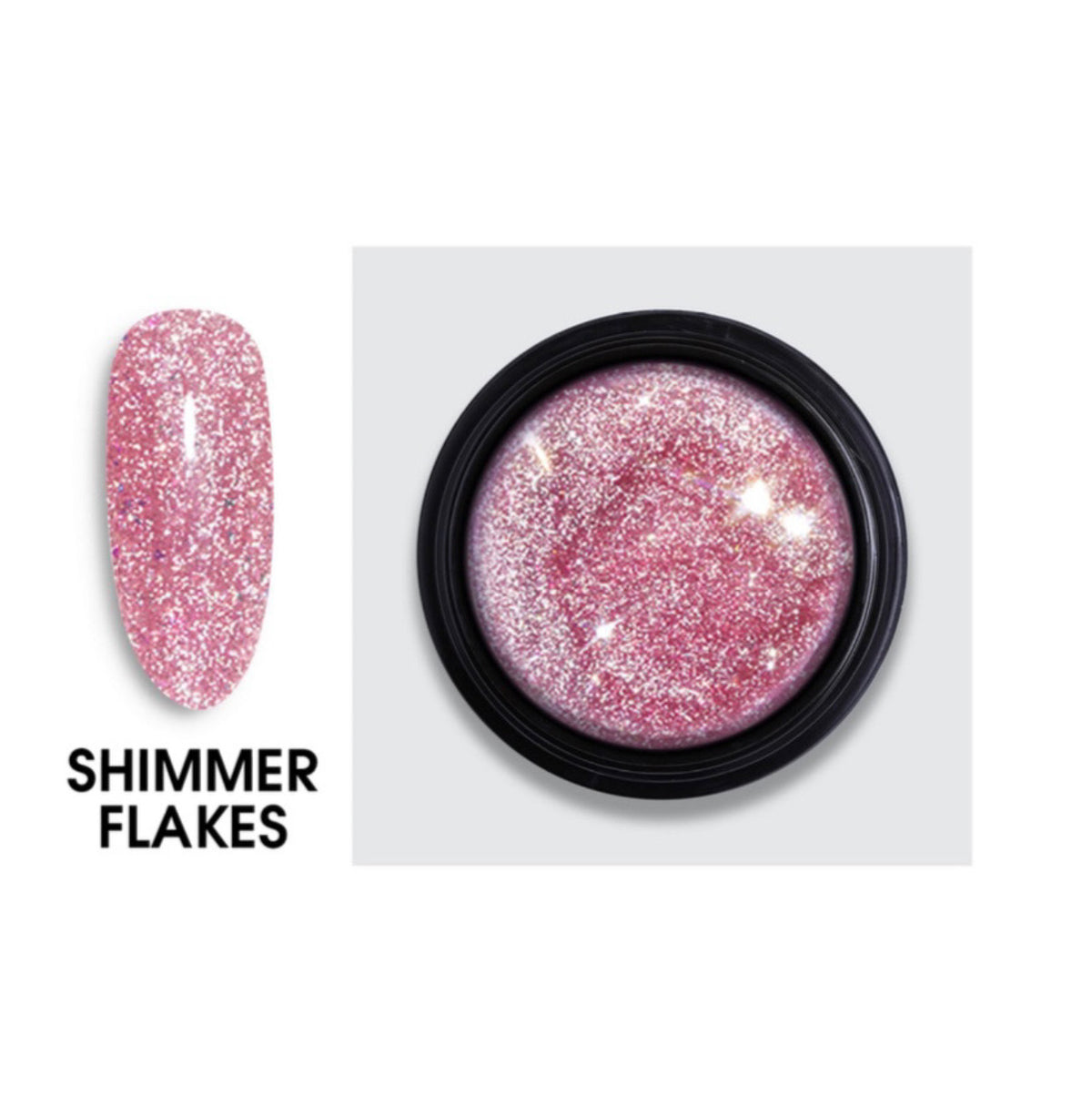 Builder Gel Shimmer Flakes