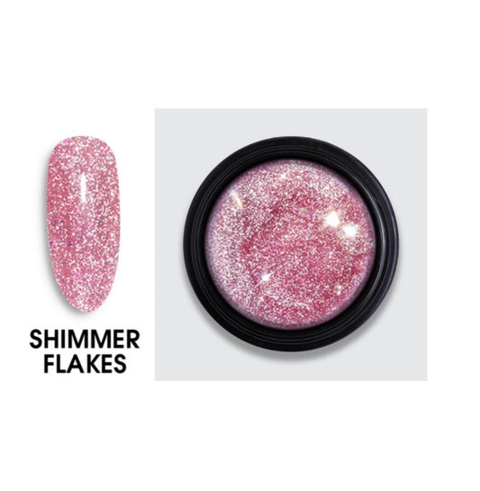 Builder Gel Shimmer Flakes