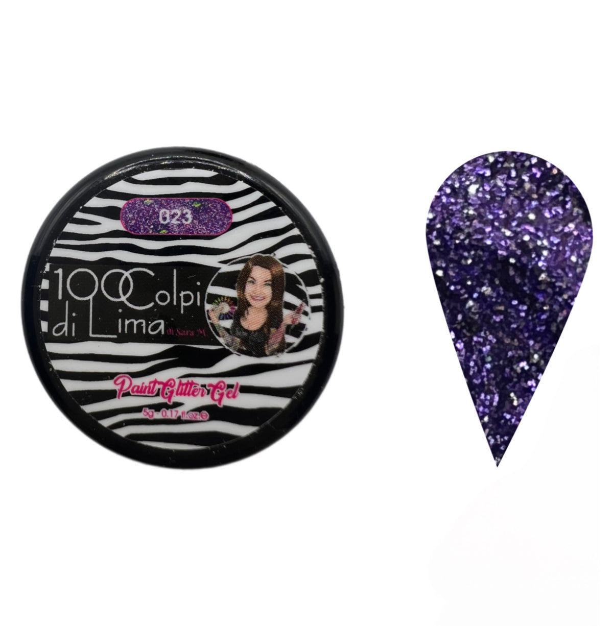 Paint Glitter Gel 023