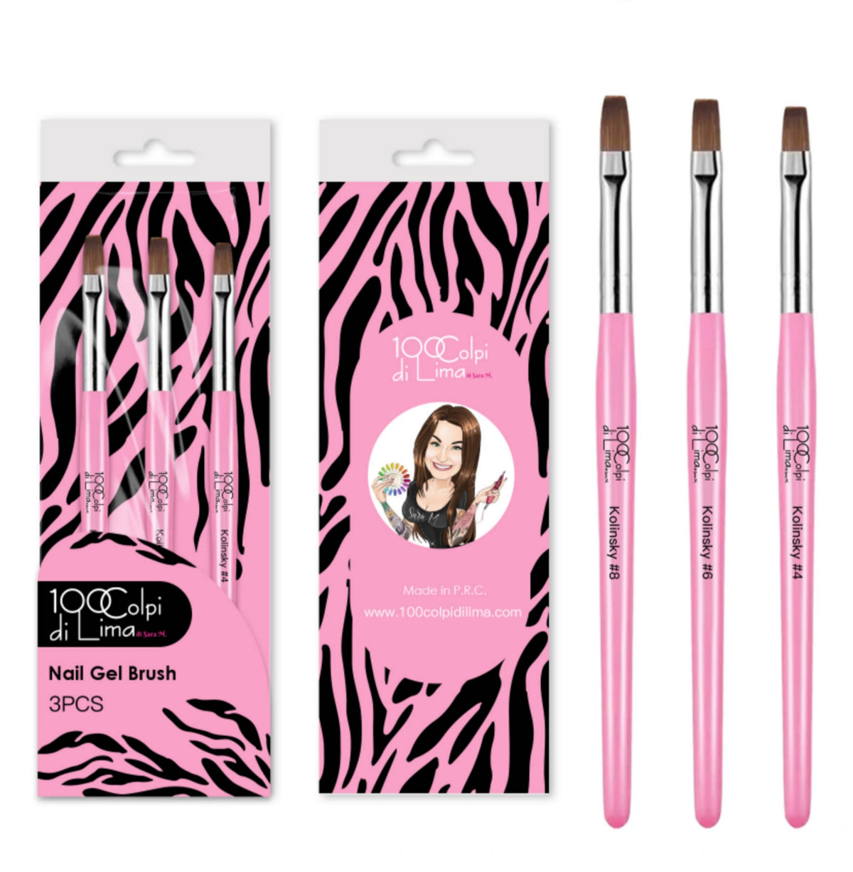 Set Pennelli Gel