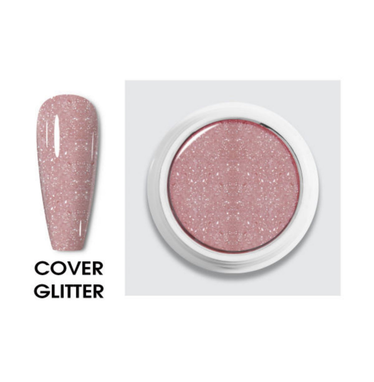 Acrygel Cover Glitter (50 ml)