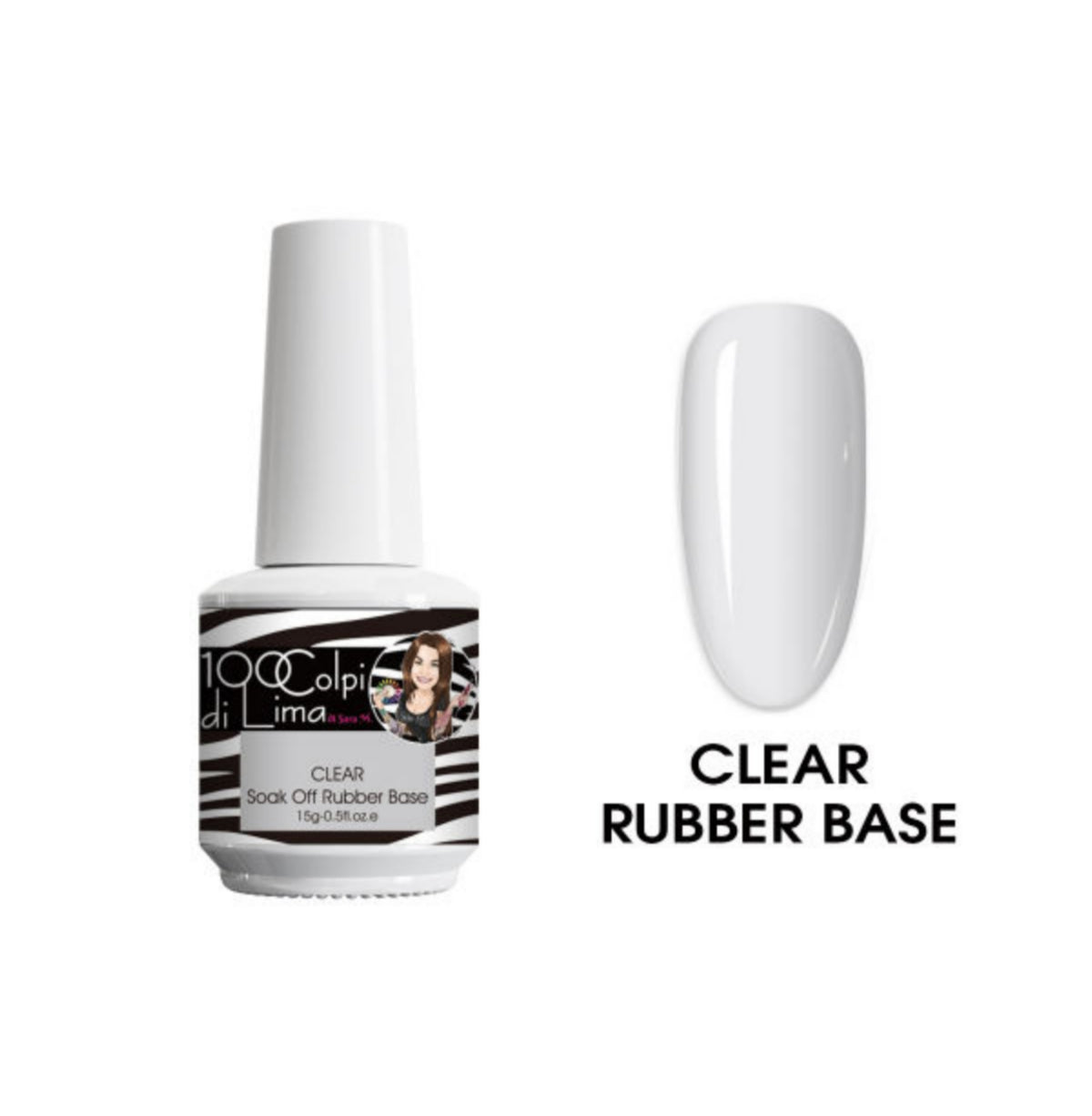 Soak OFF Rubber Base Clear