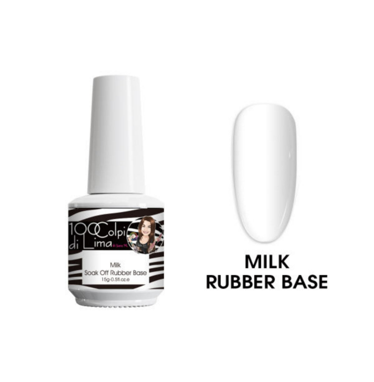 Soak OFF Rubber Base Milk