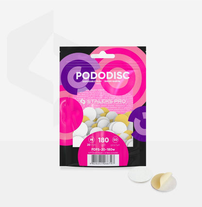 PODODISC Lime rotonde dischi Staleks Pro M - grana 180 (50 pz) - foto 3