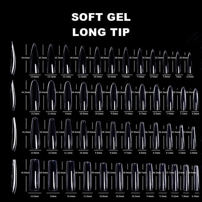 Soft Gel Long Tip - foto 2