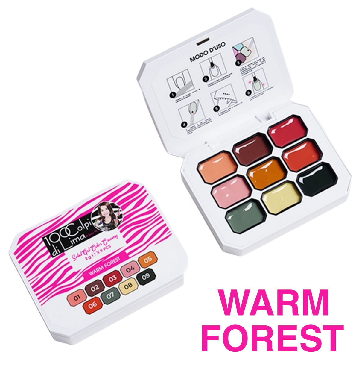 Mini Palette Warm Forest